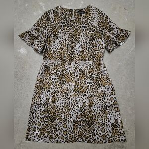 Leopard Print Banana Republic Dress